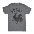 Mens Cocky T shirt Funny Sarcastic Rude Tee Hilarious Adult Humor Dad Joke Unisex