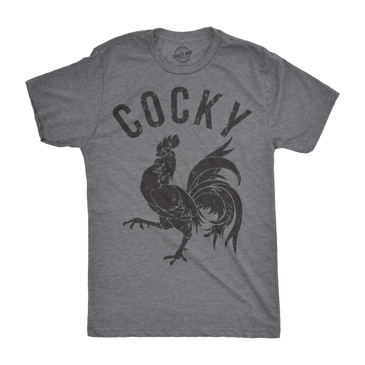 Mens Cocky T shirt Funny Sarcastic Rude Tee Hilarious Adult Humor Dad Joke Unisex