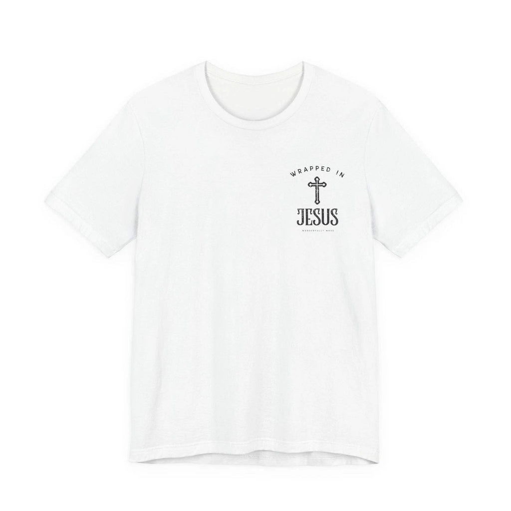 Unisex Roaring Tiger Psalm 19:1 | Wrapped in Jesus chest print. Unisex
