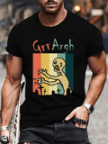 Grr Argh Zombie Vintage Buffy Inspired Halloween Retro Horror Tee Top Unisex