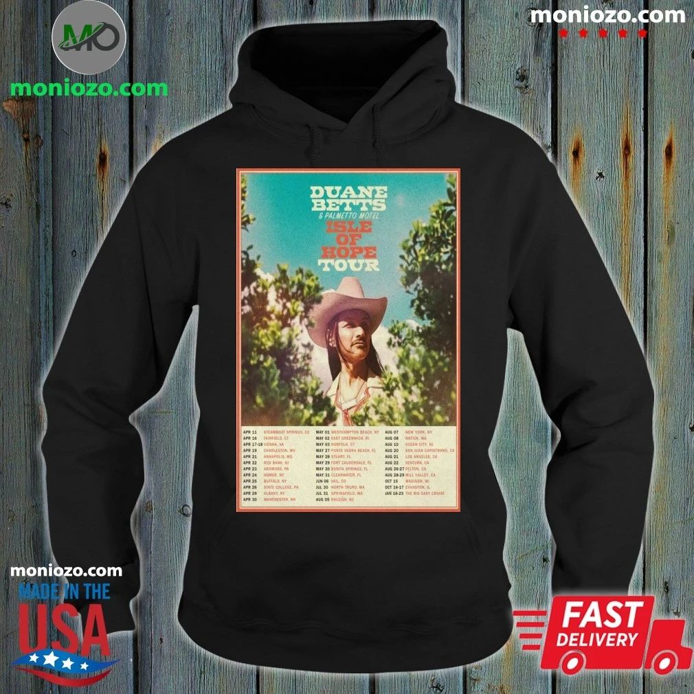 Duane Betts 2026 Isle Of Hope Tour Poster Shirt Unisex
