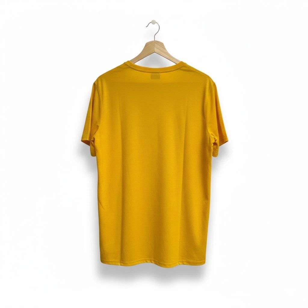 DSG DAM12204 Men's Run Short Sleeve Deep Yellow Unisex