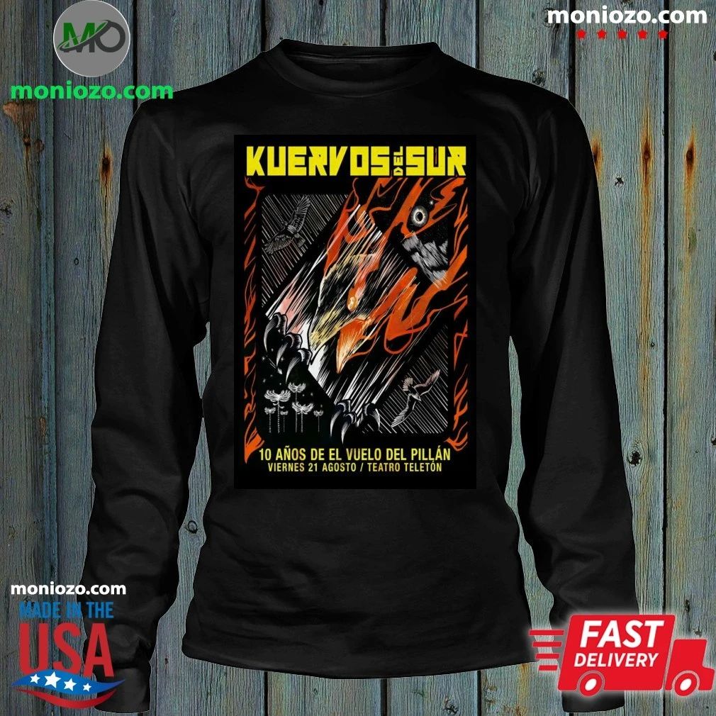 Kuervos Del Sur 8 21 2026 Santiago Chile Poster Shirt Unisex