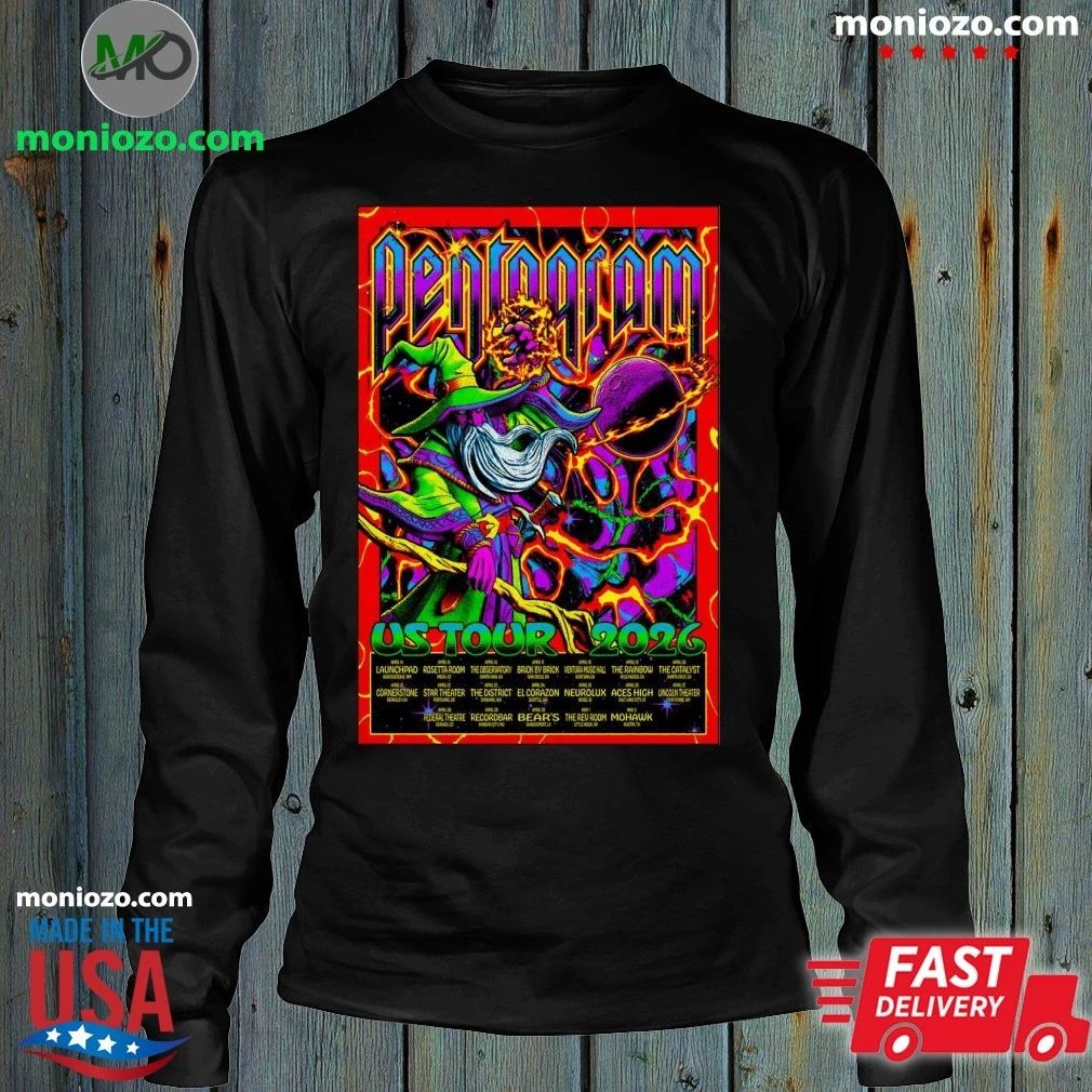 Original Pentagram US Tour 2026 Poster Unisex