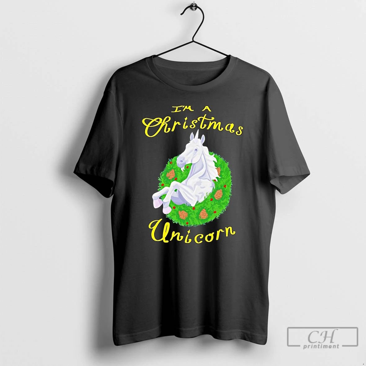 Premium Im A Christmas Unicorn T Shirts Unisex