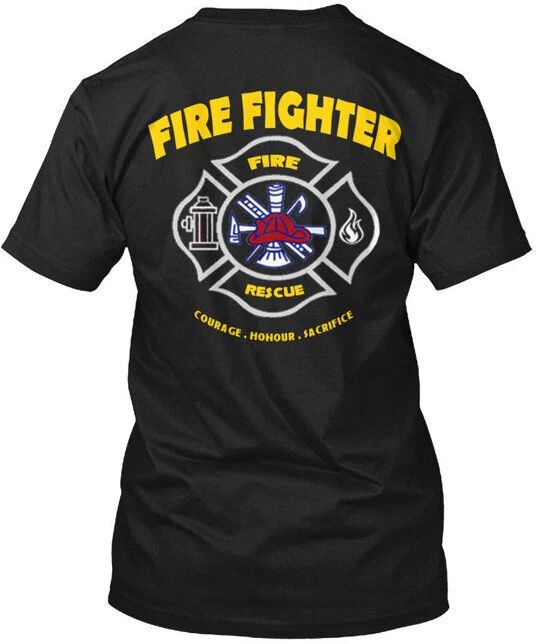 Firefighter Pride Limtied Fire Fighter Rescue Made in USA Size S to 5XL Unisex