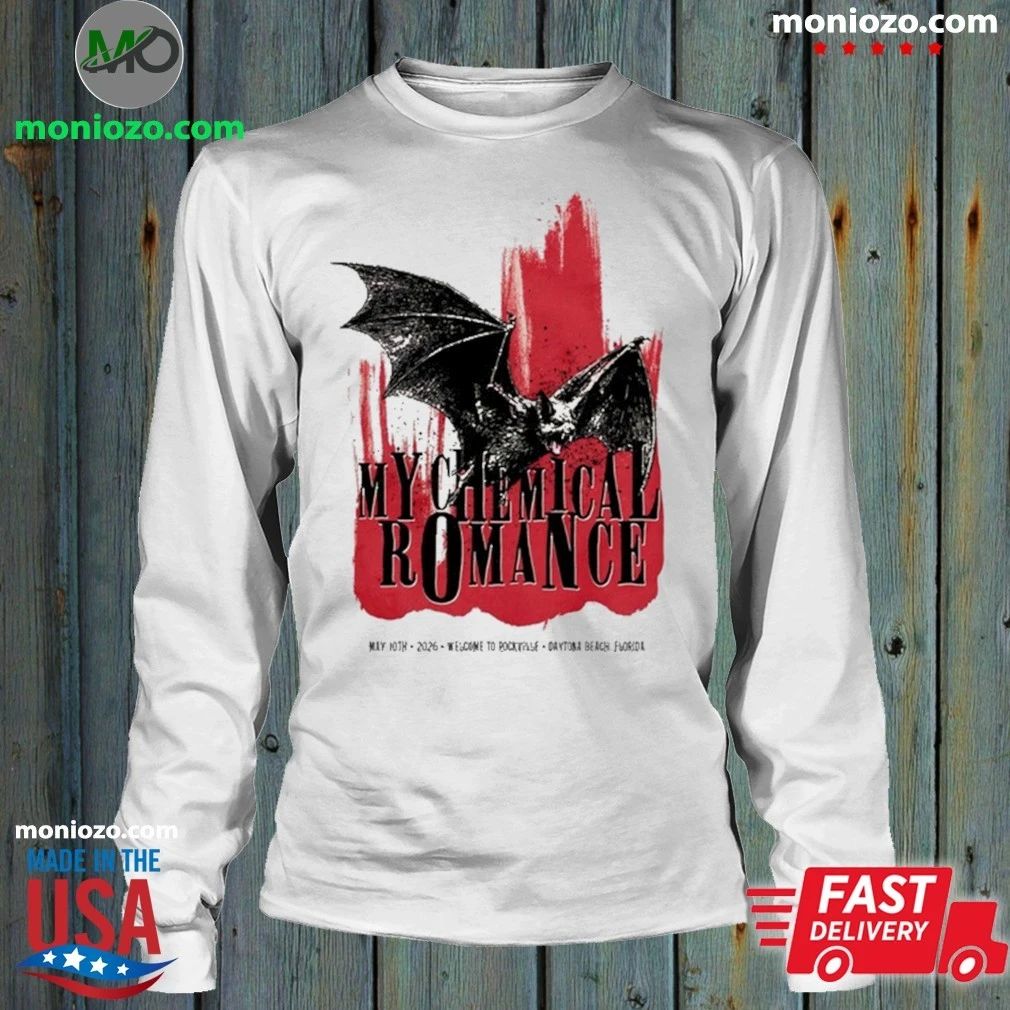 Original My Chemical Romance May 10 2026 Daytona International Speedway Show Shirt Unisex