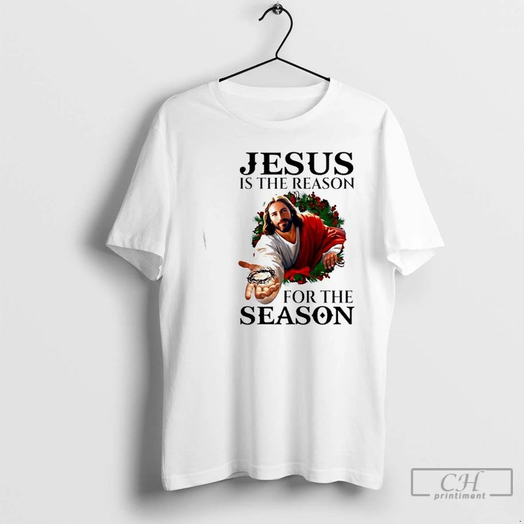Premium Jesus Is The Reason For The Season Christmas T Shirts Unisex