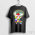 Premium Green Bay Packers X Unicorn Santa Hat Dabbing Merry Christmas Unisex