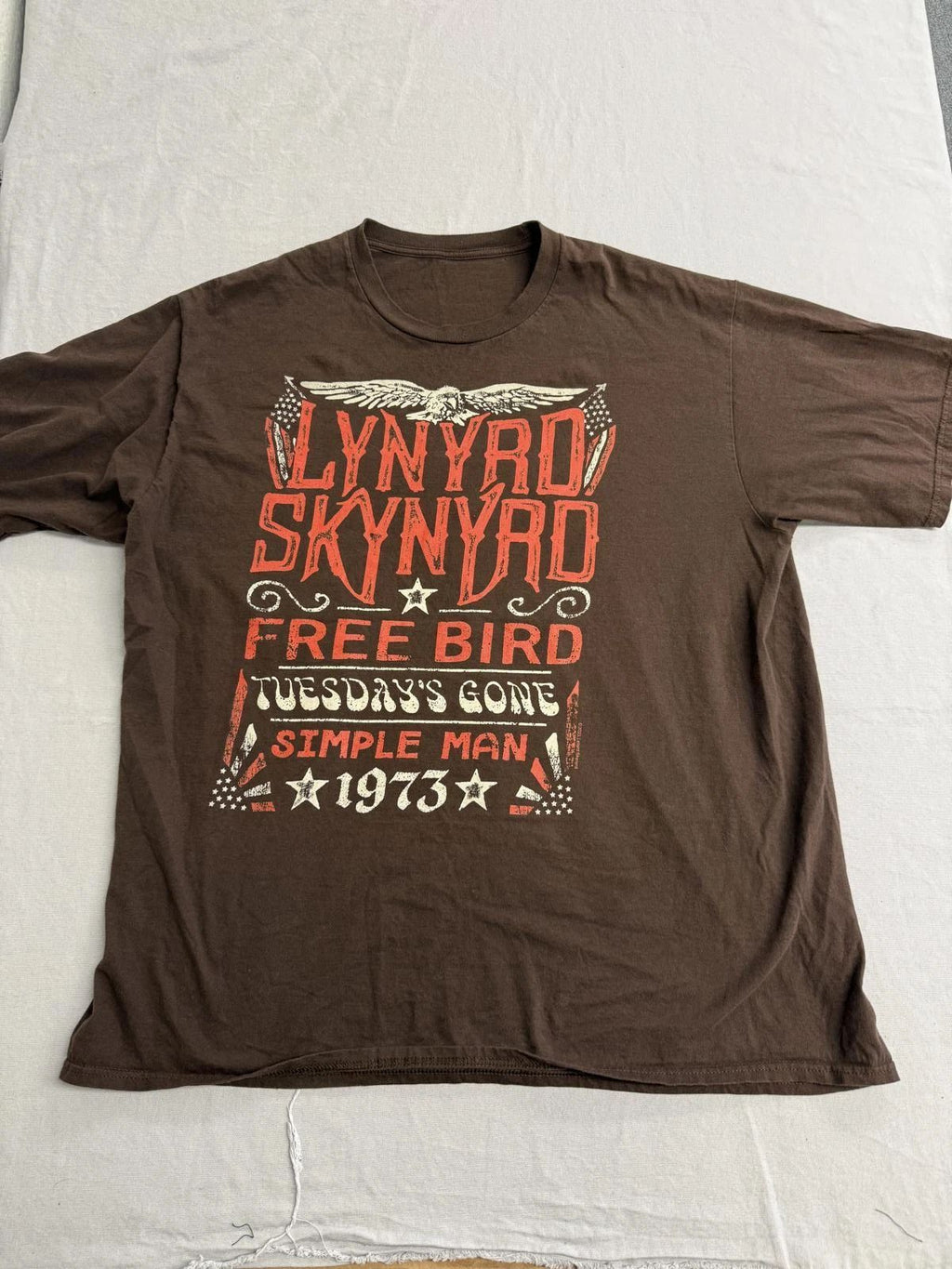 Lynyrd Skynyrd Band Tee - Free Bird / Simple Kind of Man M Unisex