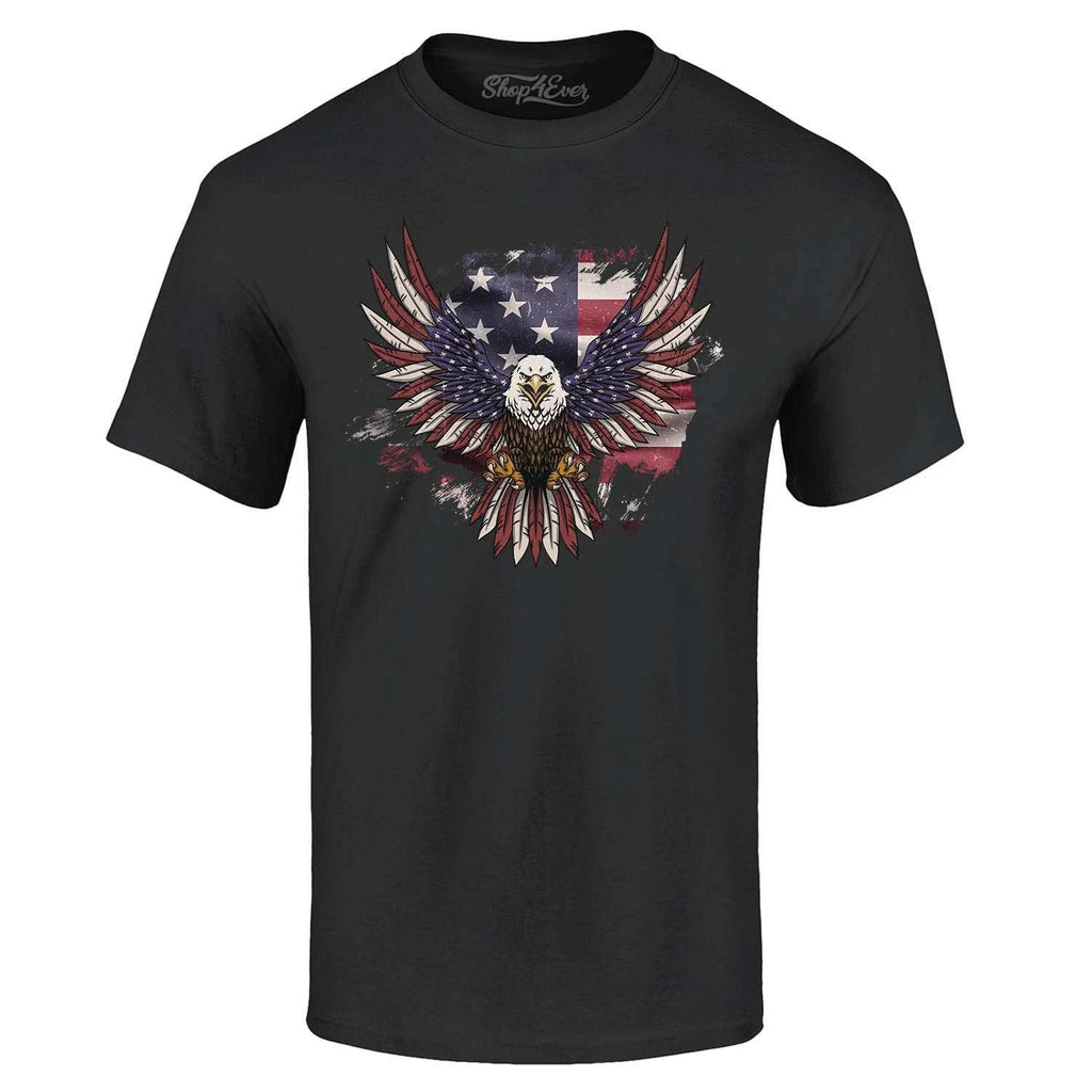 American Bald Eagle USA Flag 4th of July Shirts Unisex