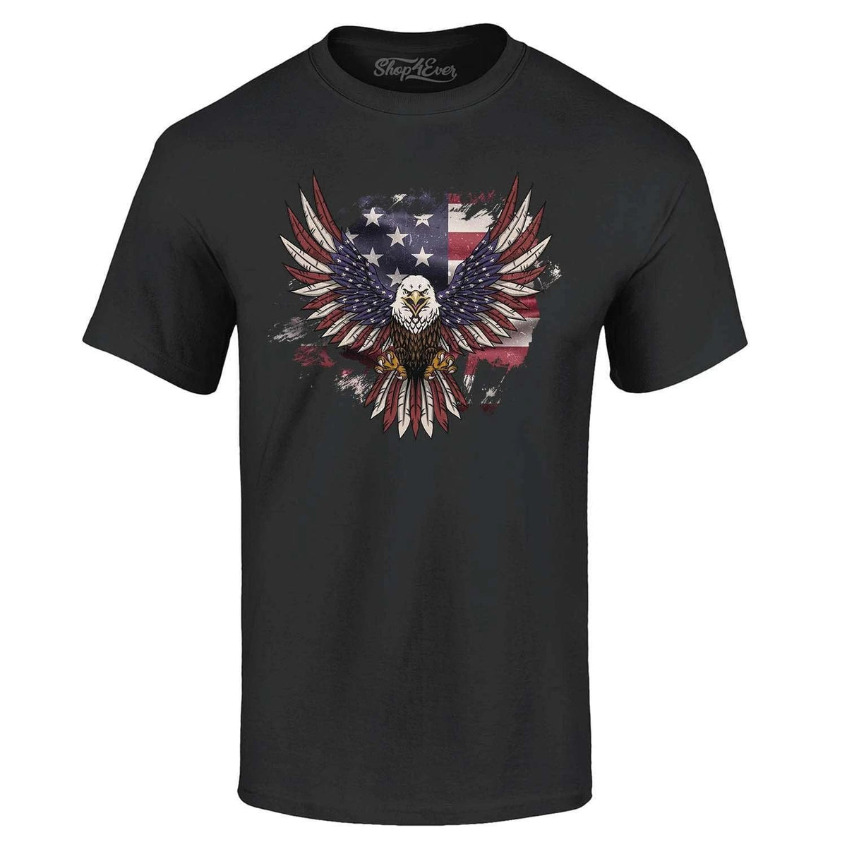 American Bald Eagle USA Flag 4th of July Shirts Unisex