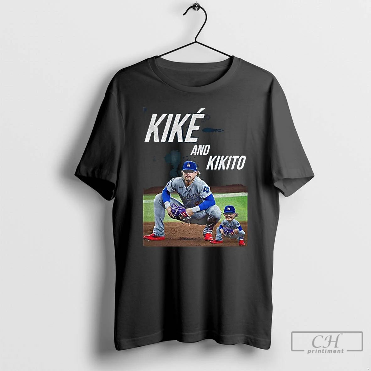 Classic Hernandez Kike And Kikito Dodgers Photo T Shirts Unisex