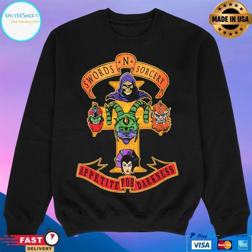 Swords And Sorcery Appetite For Darkness Unisex
