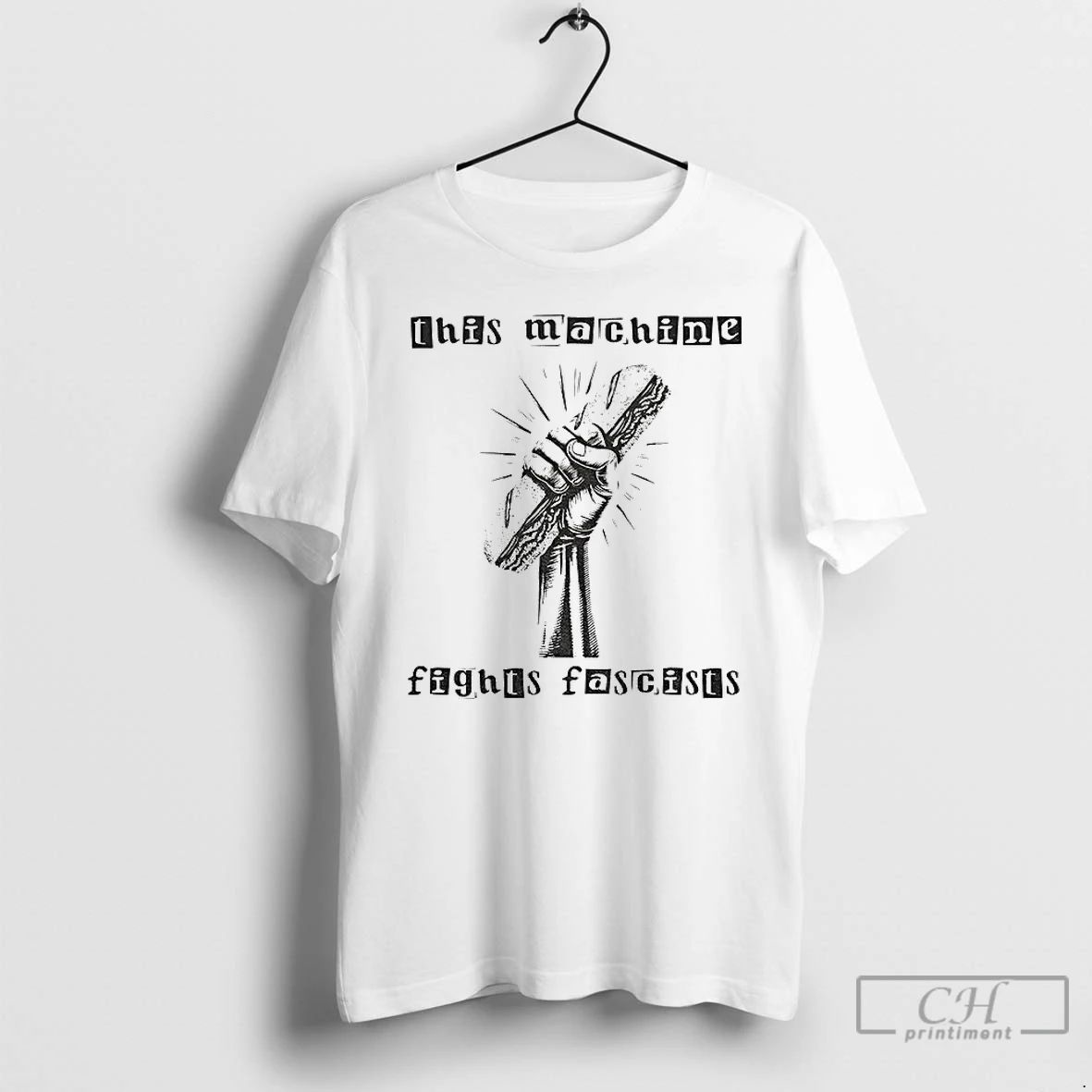 Premium Anti Fascist Sub Sandwich Political Protest This Machines Fight Fascists T Shirts Unisex