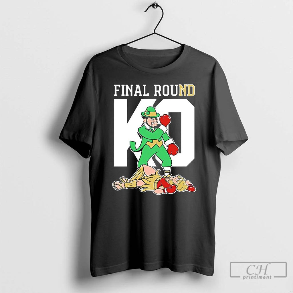 Classic Notre Dame Fighting Irish Vs Usc Trojans Final Round Ko T Shirts Unisex
