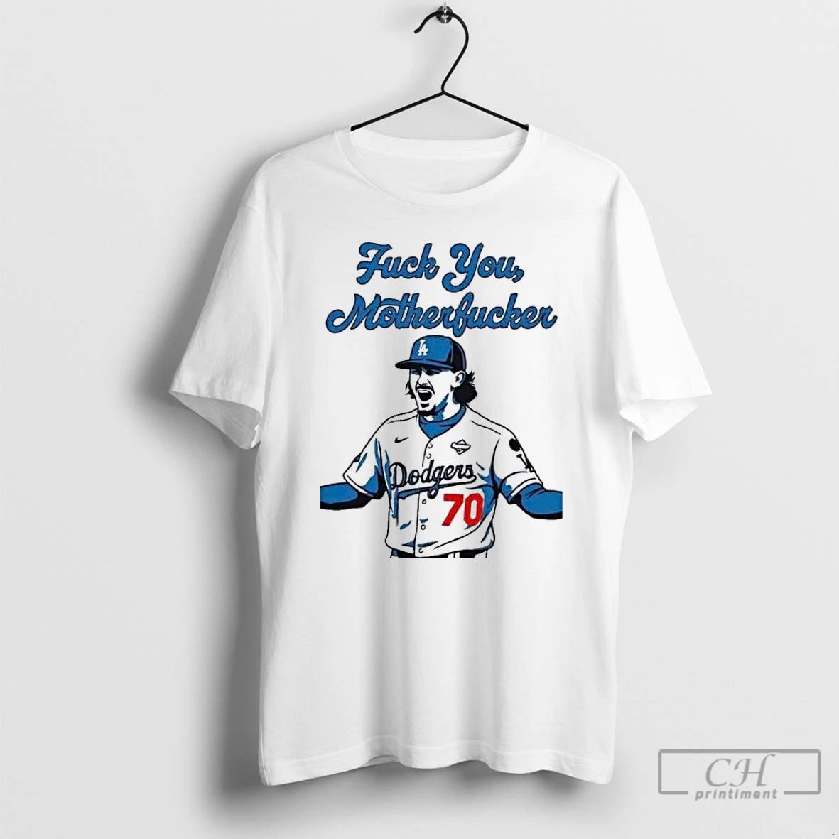 Premium La Dodgers Justin Wrobleski Fuck You Motherfucker T Shirts Unisex