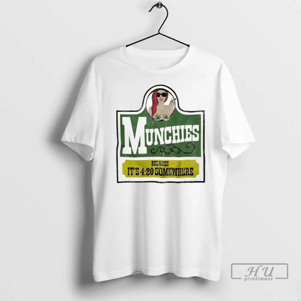 Officials Weed Munchies Because Its 4 20 Somewhere T Shirts Unisex