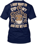 Cat Lover Pet My Cat Made in the USA Size S to 5XL Unisex
