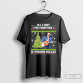 Premium All I Want For Christmas Is Morgan Wallen 2025 T Shirts Unisex