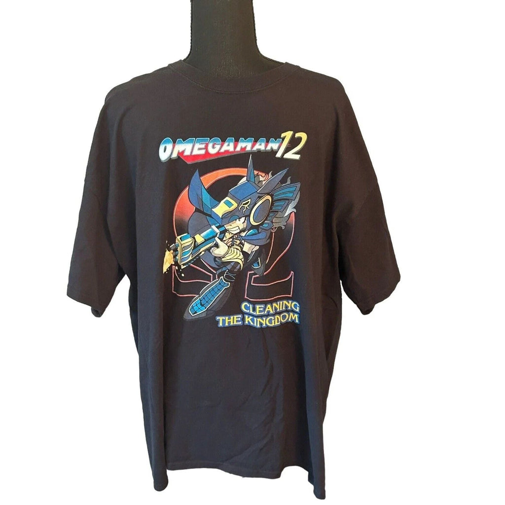 Omegaman 12 Cleaning Up The Kingdom Black Gildan 2X Mens Unisex