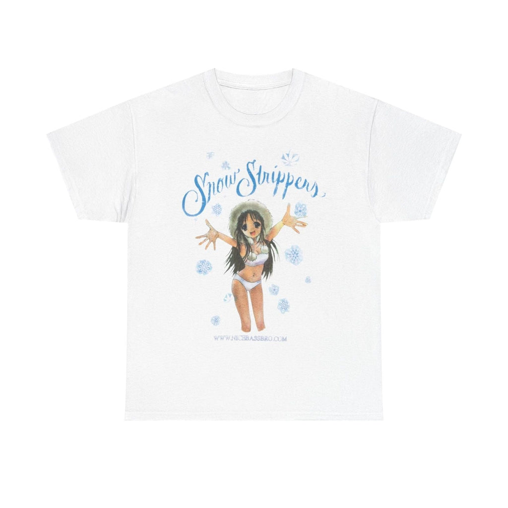 Snow Strippers Anime Tee s Nice Bass Bro Album Tour Merch - All Sizes Unisex