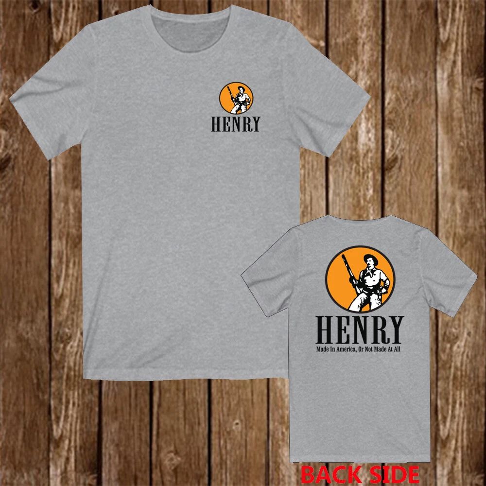 Henry Repeating Arms Symbol Men's Gray Size S-5XL Unisex