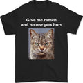 Funny Gray Tabby Cat Ramen Sarcastic Quote Kawaii Anime Cat Lover Tee Unisex