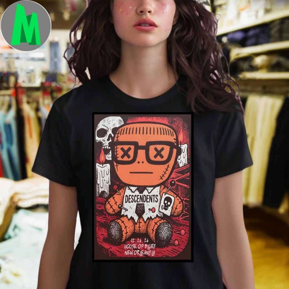 Descendents Feb 26 2026 House Of Blues New Orleans LA Poster Shirt Unisex