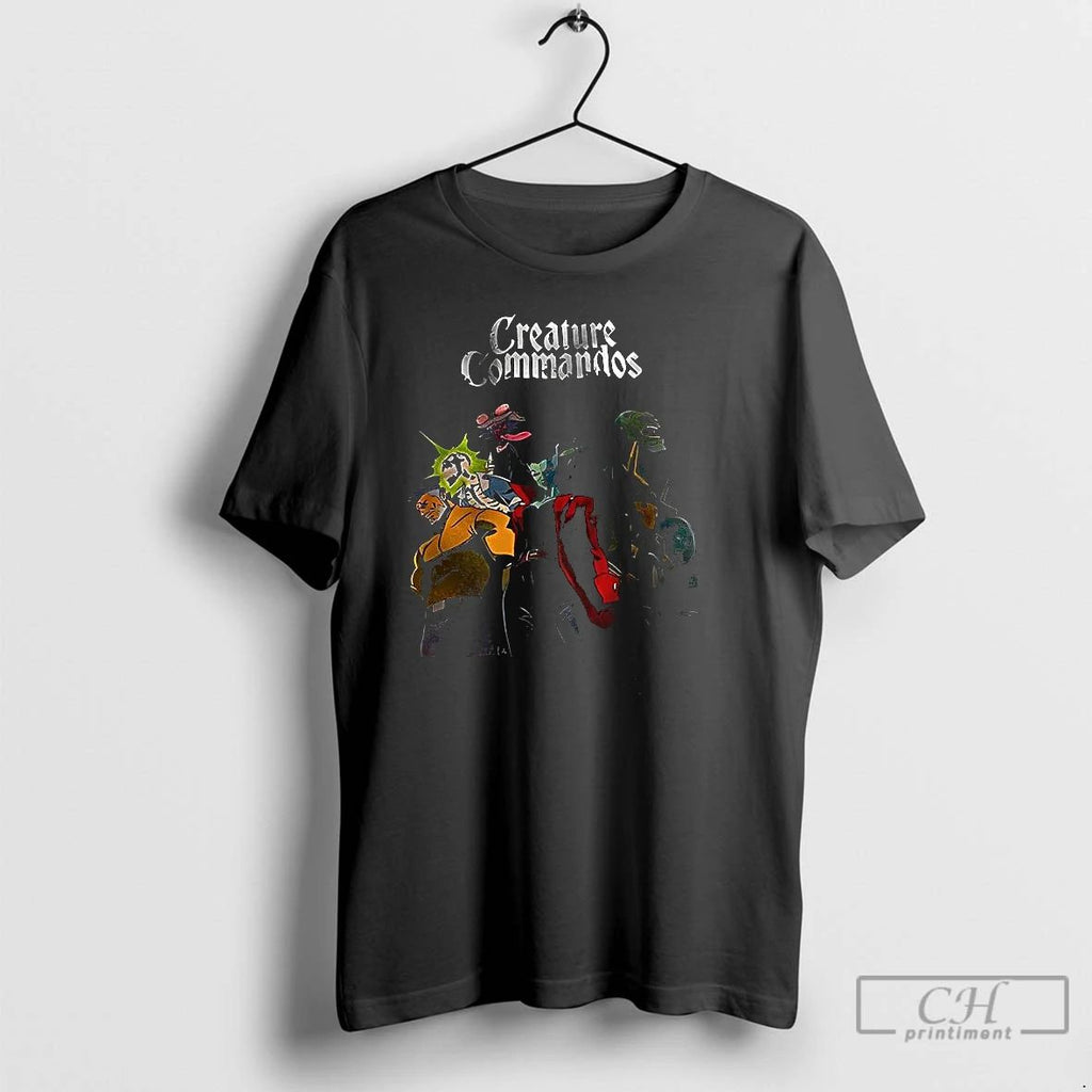 Classic Creature Commandos T Shirts Unisex
