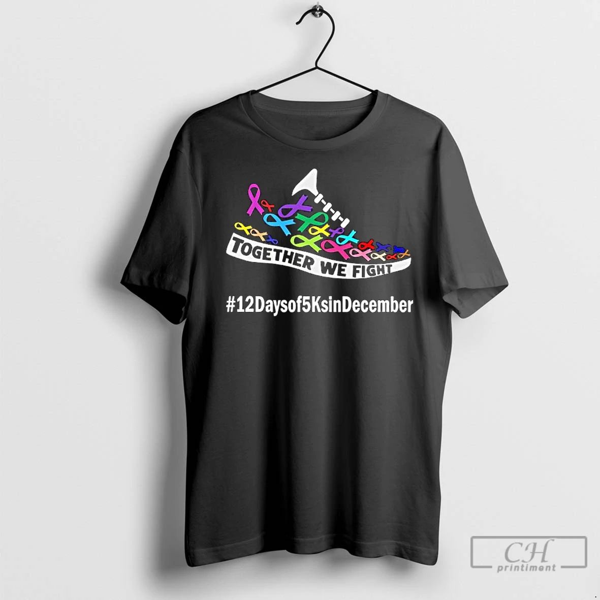 Premium Together We Fight 12 Days Of 5 Ks In December For Acs Unisex