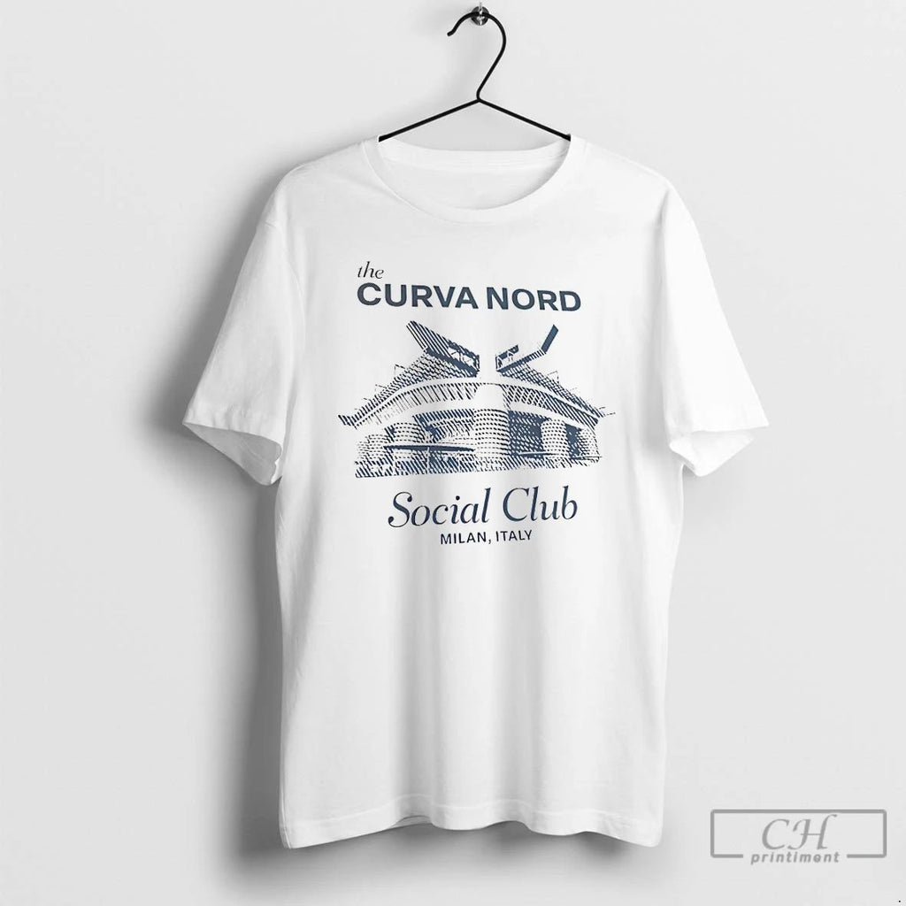 Classic The Curva Nord Social Club T Shirts Unisex