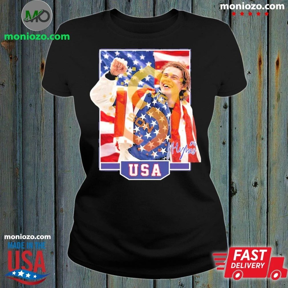 Jack Hughes USA Hockey Shirt Unisex