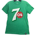 704 Shop Shirt Mens Small CLT Charlotte North Carolina AOP Streetwear Everyday Unisex