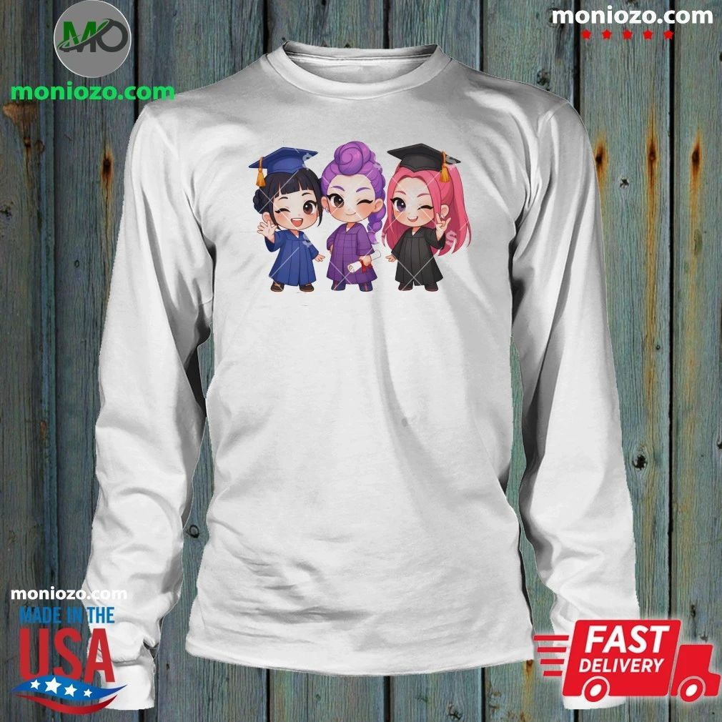 Original Chibi Kpop Huntrix Graduate Shirt Unisex