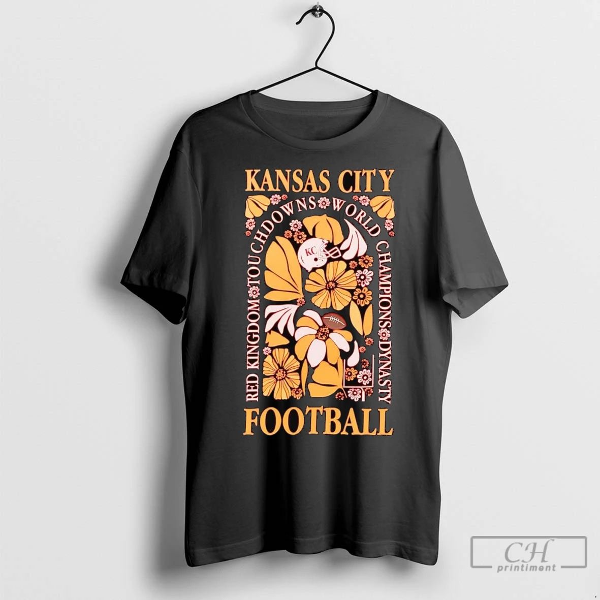 Premium Kansas City Chiefs Red Kingdom Touchdown World Champions Dynasty Unisex