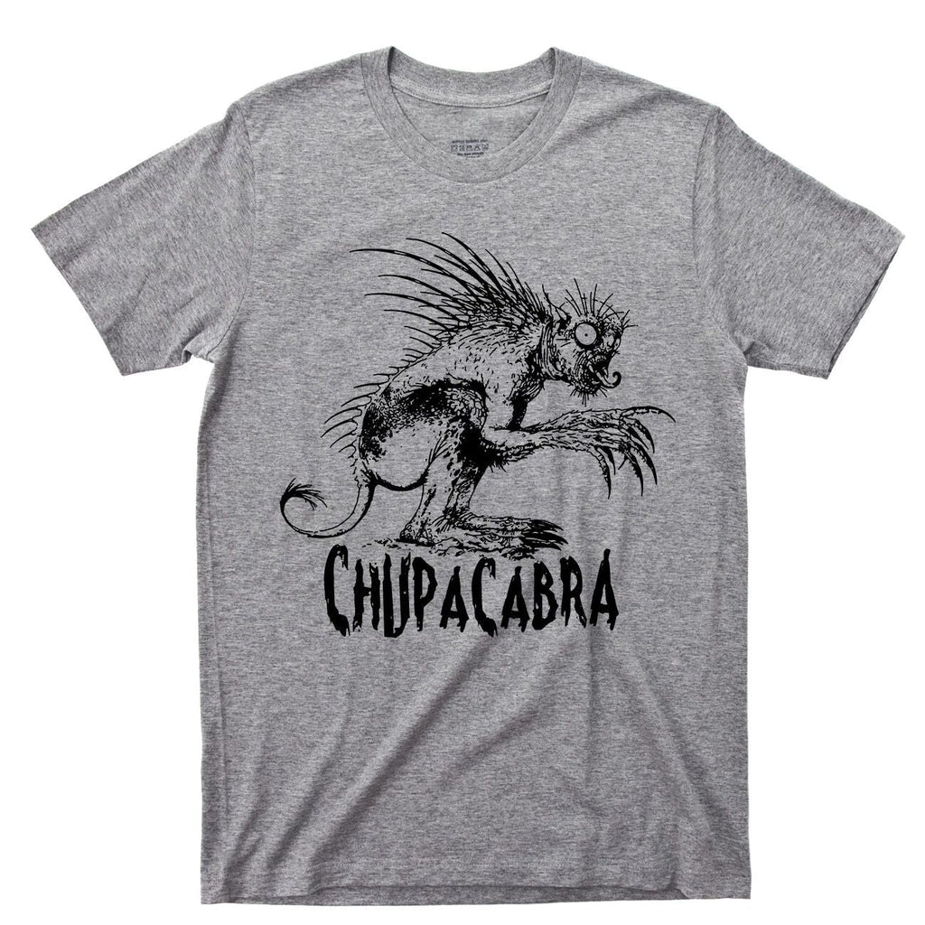 Chupacabra T Shirt Goat Sucker Puerto Rico Cryptid Figure Beast Creature UFO Tee Unisex