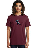 Yoga-Raccoon Mens Graphic Tee, 100% Cotton, Casual Summer Wear Unisex