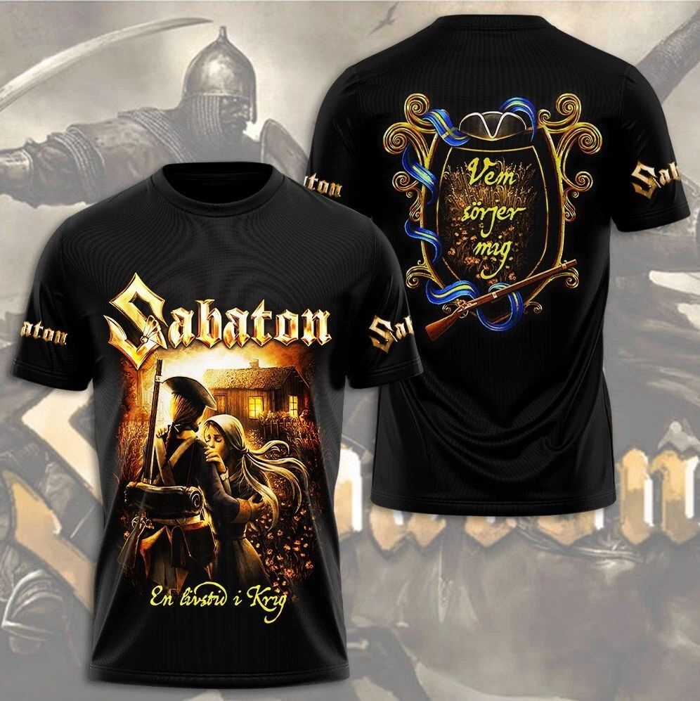 Sabaton 3D Gift For Fans Full Sizes Unisex