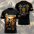 Sabaton 3D Gift For Fans Full Sizes Unisex