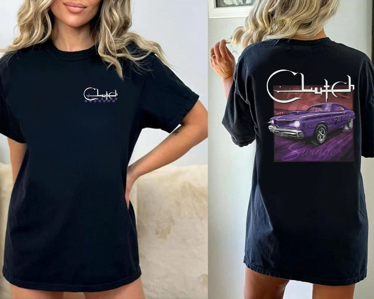 Clutch '73 Swinger Music Band 2025 Double Sided Unisex