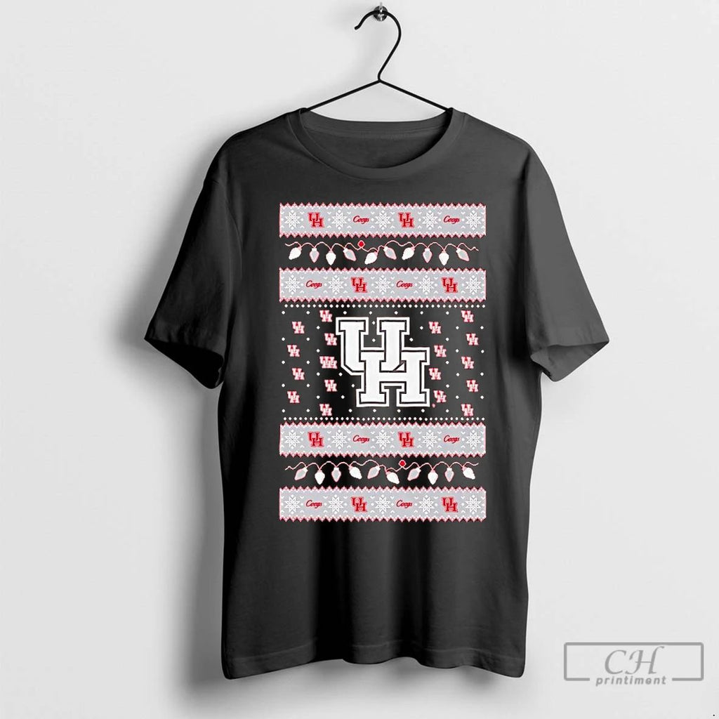 Premium Houston Cougars Ugly Christmas Light Unisex