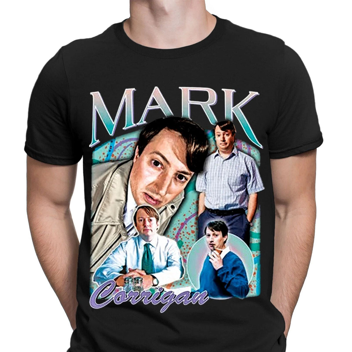 Mark Corrigan Homage Funny British Tv Show Gift Super Hand Mens s #VED Unisex