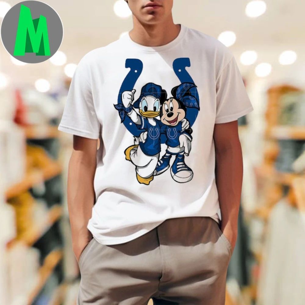Daisy Minnie Indianapolis Colts Logo 2025 Shirt Unisex