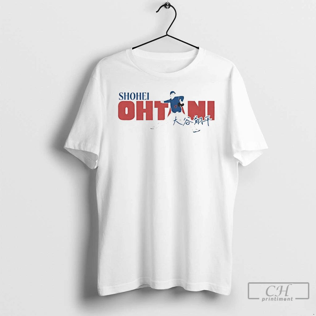 Classic Shohei Ohtani Kanji Signature T Shirts Unisex
