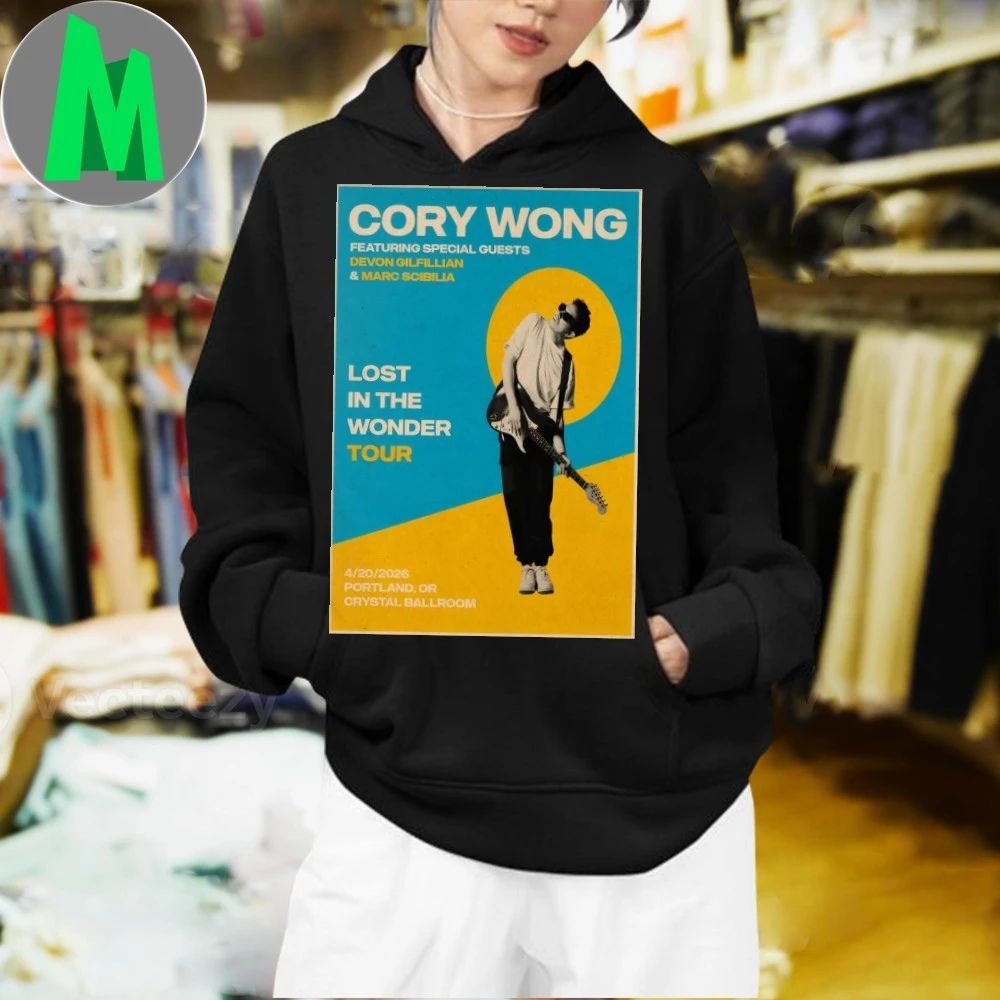 Cory Wong Apr 20 2026 Portland Tour Poster Shirt Unisex