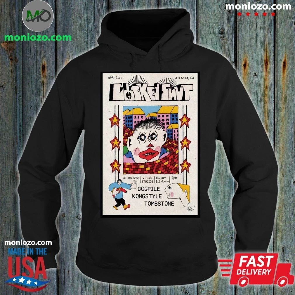 Original LOCKED SHUT Atlanta GA Tour On April 21 2026 Poster Shirt Unisex