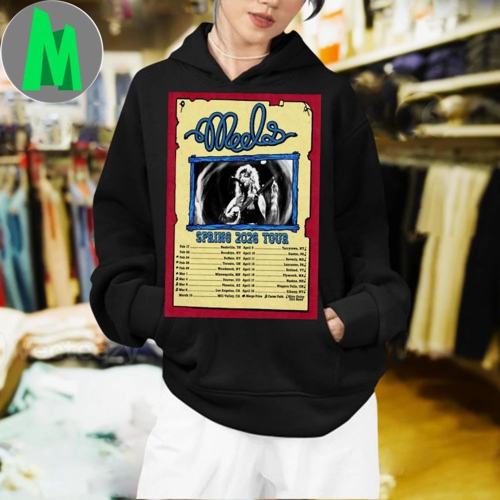 Meels Spring Tour 2026 Poster Shirt Unisex