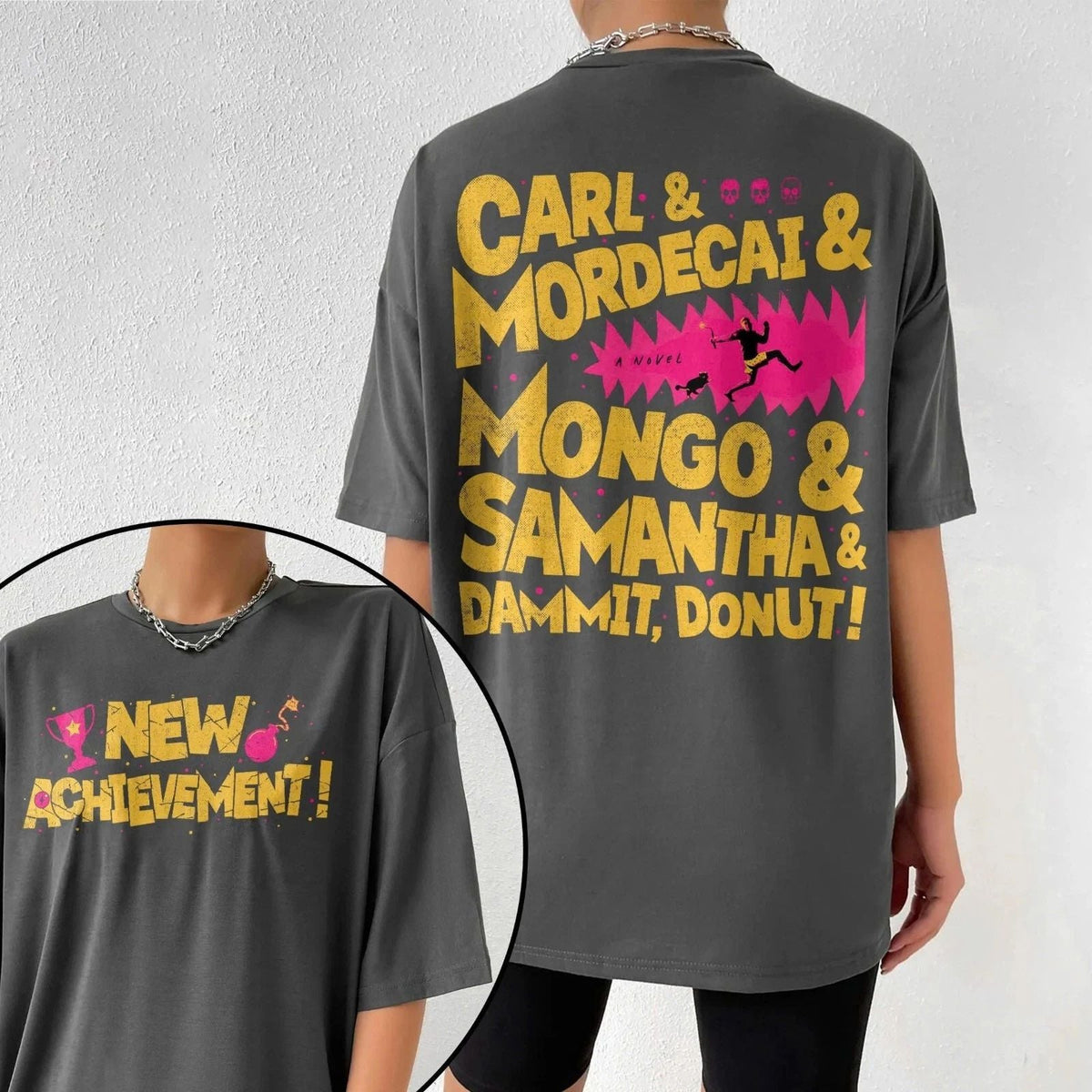New Achievement Two-sided , Dungeon Crawler Carl T Shirt, Sci-fi Book Unisex