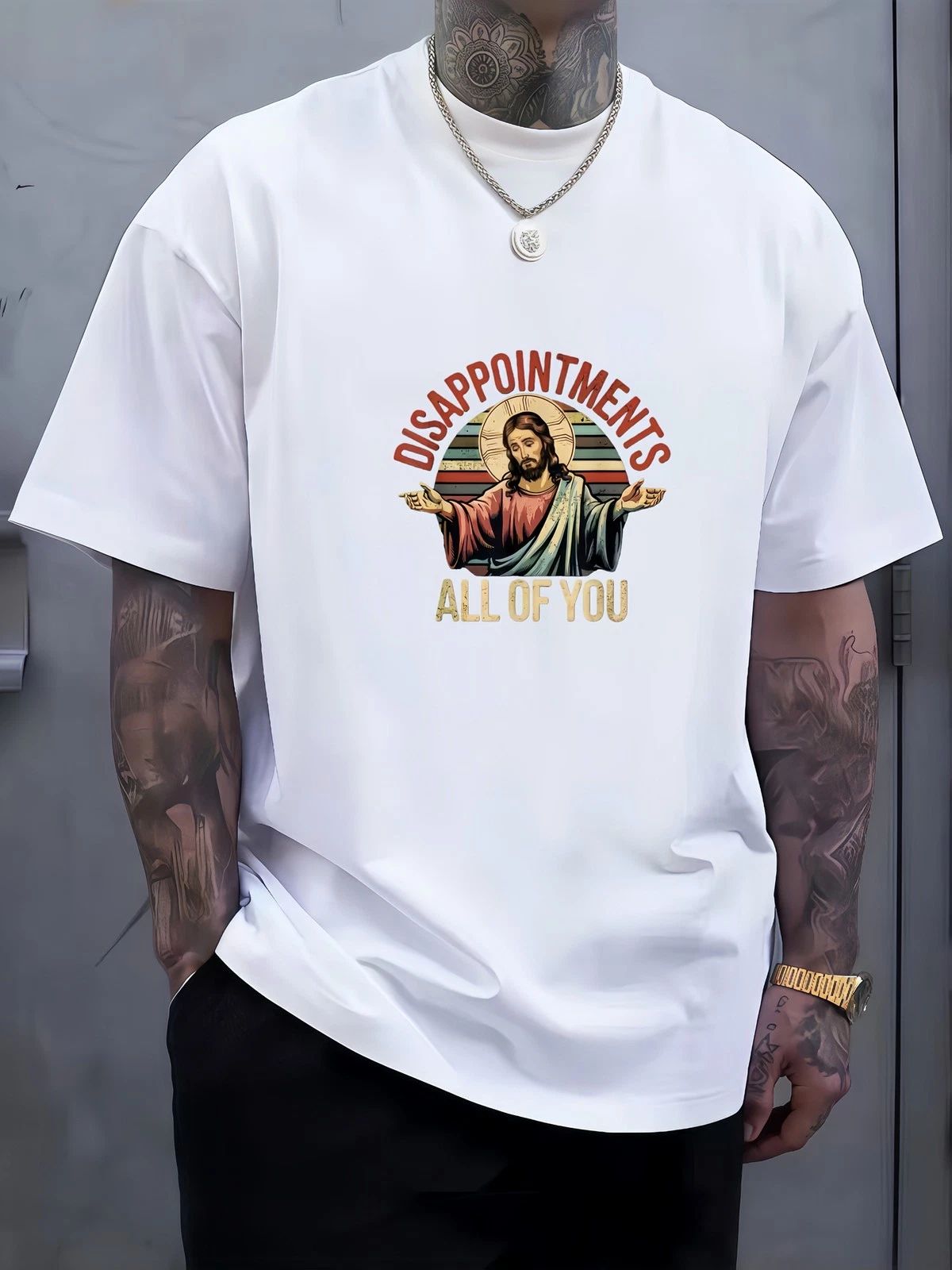 Jesus Disappointments All of You Funny Christian Meme Graphic Unisex